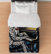 Artists Breathe Life Into Sound Duvet Cover - Beyond T-shirts